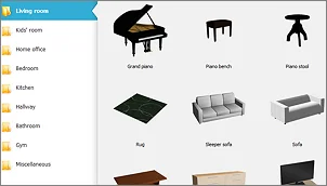 Embedded features