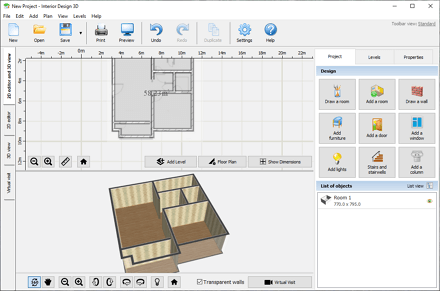 Floor plan creator PC