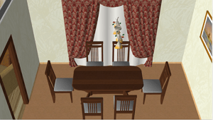 Dining room design example