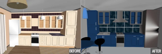 Kitchen remodeling examples