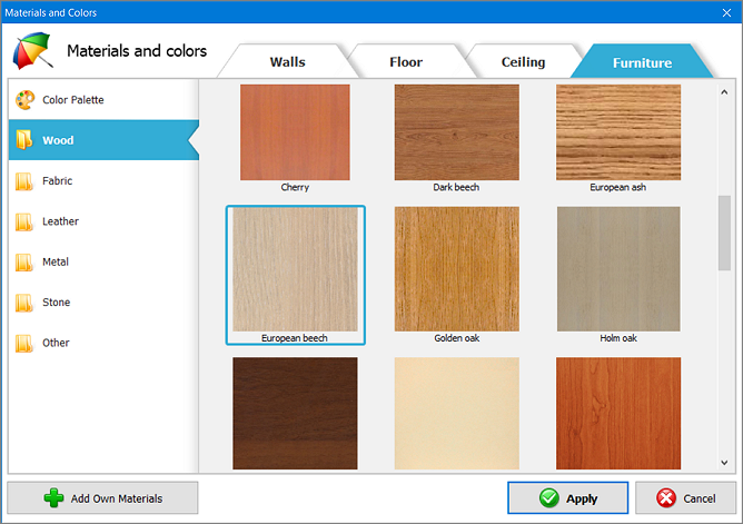 Arrange furniture in your house