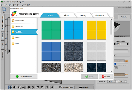 Play with decorating materials