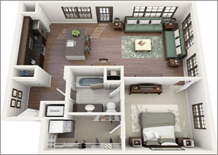 Small house decor