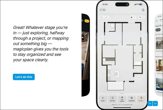 MagicPlan: online and mobile